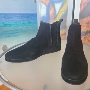 Nurture Cadell  Black Genuine Leather  Booties